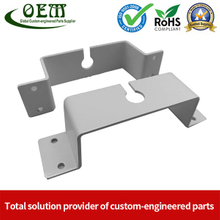 Powder Coated Progressive Die Metal Stamping Bracket Parts for WiFi Router Application