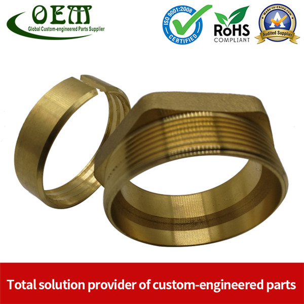 CNC Custom Precision Brass Turned Parts