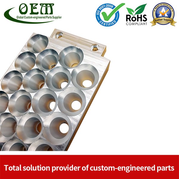 High Precision Aerospace Defense Plate by Aluminum CNC Milling Machining